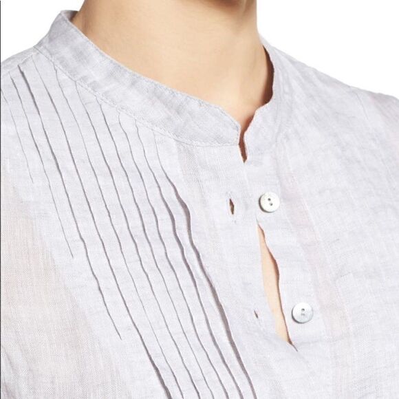 Nic & Zoe Nordstrom’s Linen Sleeveless Tunic Dress - Picture 6 of 8